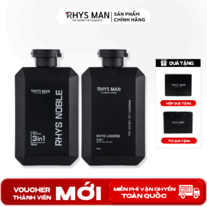 SỮA TẮM GỘI 3IN1 RHYS NOBLE (NEW) 350ML
