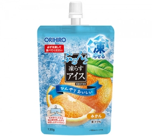 ぷるんと凍らすアイススタンディング みかん