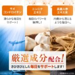 にんにくエキス粒（44日分、400日分）